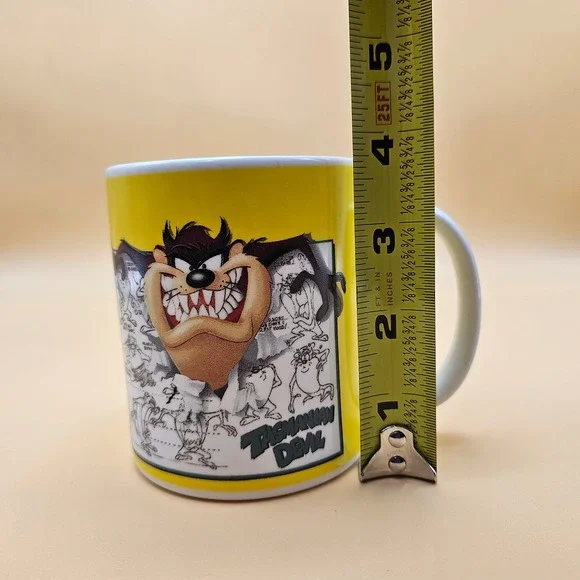 Vintage Warner Bros.Tazmanian Devil Mug Cartoon Character Collectible 1995‎ - Picture 9 of 9